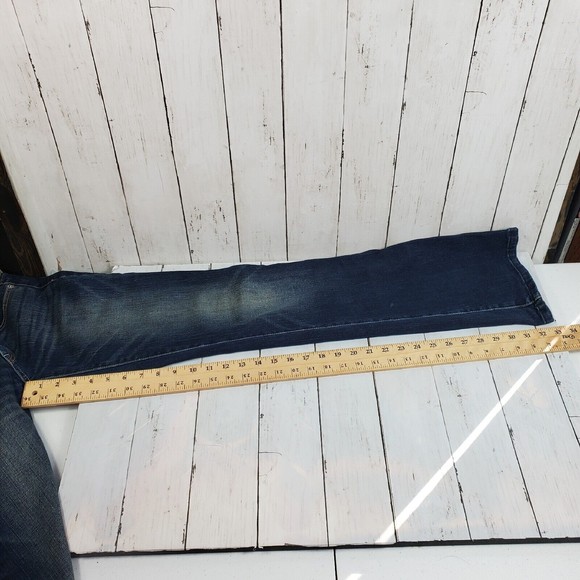 American Eagle Original Boot Stretch Jeans Adult 2 Low Rise Cotton Spandex Nice - Picture 8 of 15